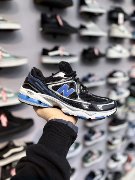 کتونی نیوبالانس رنگ مشکی آبی / کد 10647