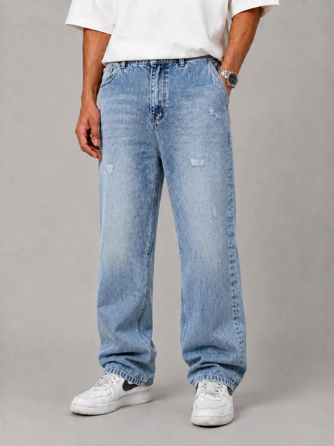 Mom-style-jeans-premium-fabric-heroshoop.png شلوار جین مام استایل / پارچه درجه یک / کد 2001 - Image 1