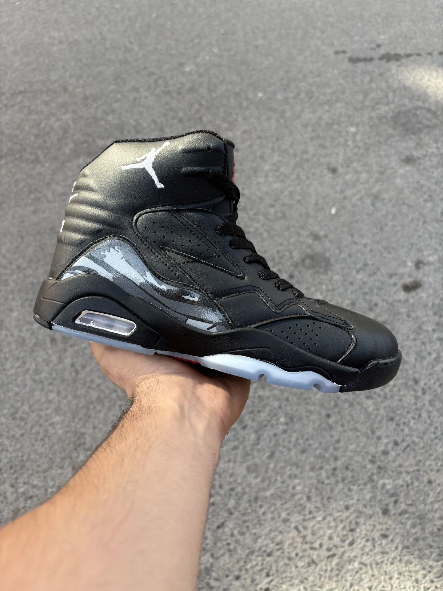 Nike-Jordan-Six-Black-Grey-heroshoop.webp کتونی نایک جردن سیکس / مشکی طوسی 27110 - Image 1