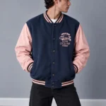 Bomber-Jacket-Faux-fur-lining-Felted-wool-body-with-windbreaker-style-sleeves-WWW.HEROSHOOP.COM-VIEW-1-BLOUE.webp