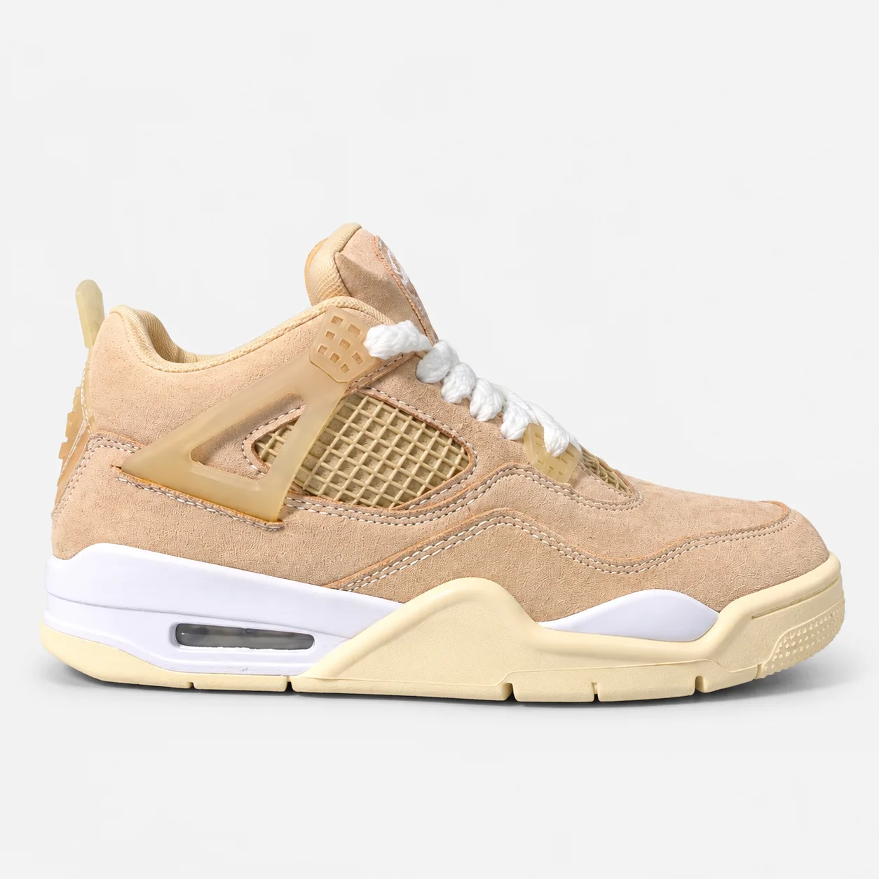 Nike Jordan 4 Sneakers Cream Color Code 405 www.heroshoop.com View 1 Nike-Jordan-4-Sneakers-Cream-Color-Code-405-www.heroshoop.com-View-1.webp