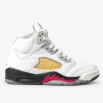 Nike-Jordan-5-High-Top-Sneakers-White-Red-Black-www.heroshoop.com-view-1.webp